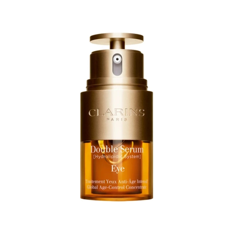 Clarins - Double Serum [Hydrolipidic System] Eye - Traitement Yeux Anti Âge Intensif - Global Age Control Concentrate