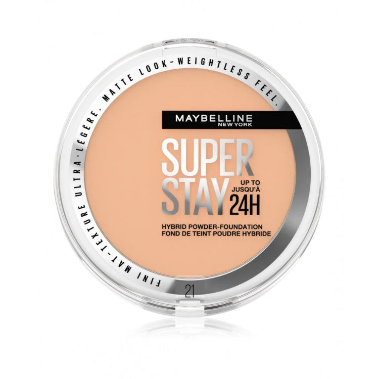 Maybelline New York - Super Stay - Up To Jusqu'A 24H - Hybrid Powder-Foundation - Fond De Teint Poudre Hybride