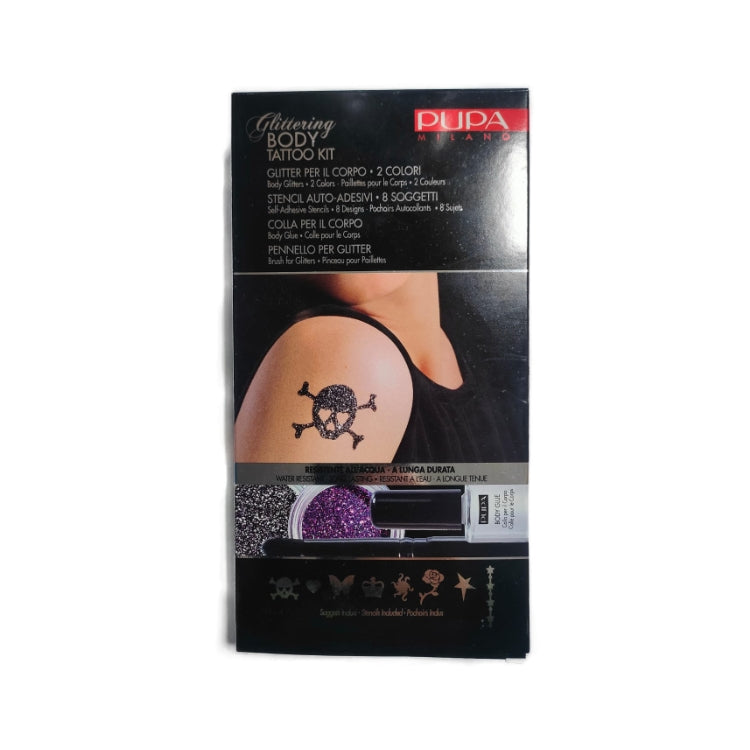 Pupa - Body Tattoo Kit - Glitter Per Il Corpo