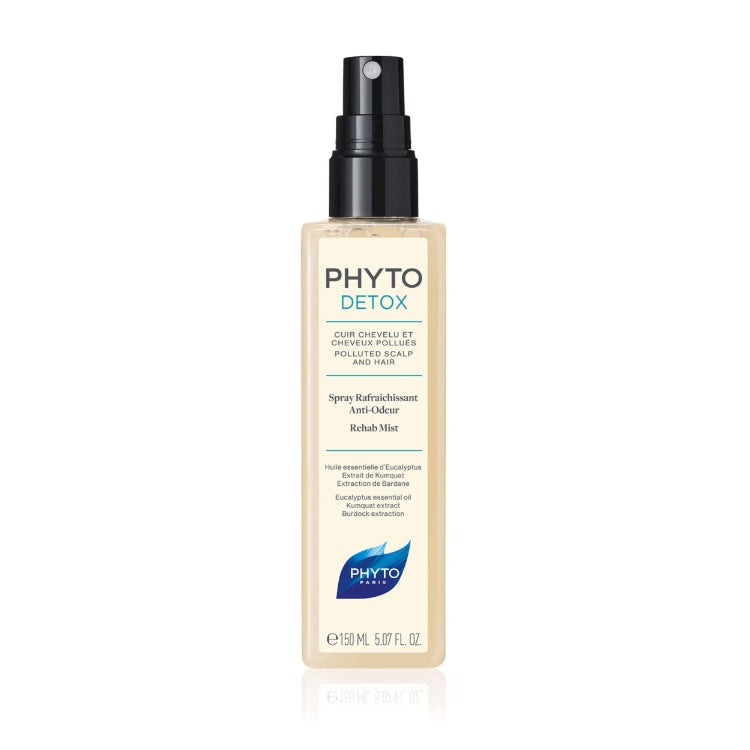 Phyto - Detox - Spray Rafraîchissant Anti-Odeur - Cuir Chevelu Et Cheveux Pollués