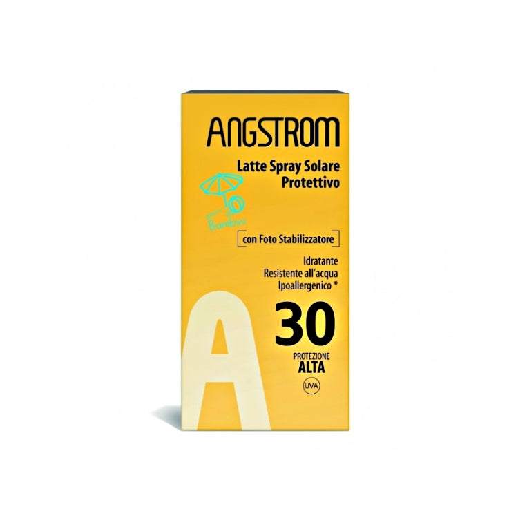 Angstrom - Latte Solare Protettivo - Con Foto-Stabilizzatore - SPF 30 Protezione Alta