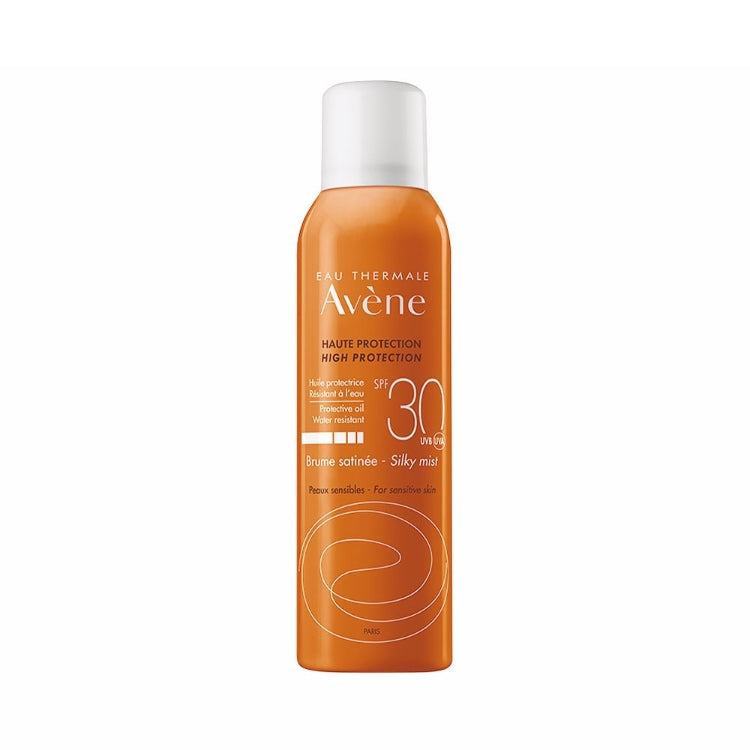 Avène - Eau Thermale - Haute Protection - Brume Satinée - Silky Mise - Peaux Sensibles - For Sensitive Skin SPF 30