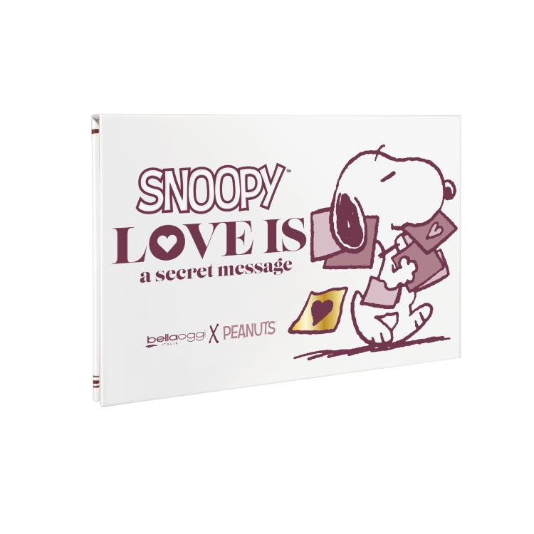 Bellaoggi - Rose Gold Palette - Snoopy Love Is A Secret Message (PEANUTS)