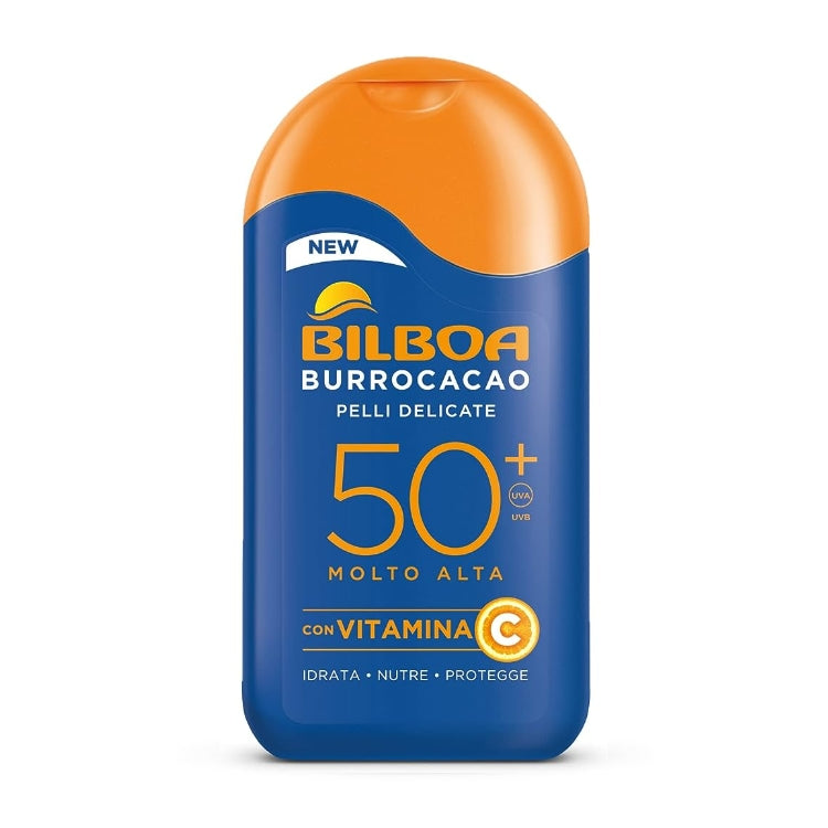 Bilboa - BurroCacao - Pelli Delicate - Con Vitamina C - Idrata Nutre Protegge - Crema