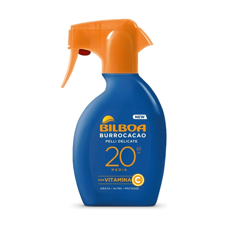 Bilboa - BurroCacao - Pelli Delicate - Con Vitamina C - Idrata Nutre Protegge - Spray