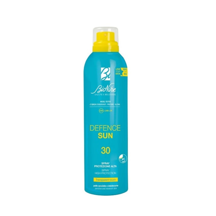 BioNike - Defence Sun - Spray Protezione Alta - Transparent Touch - SPF 30