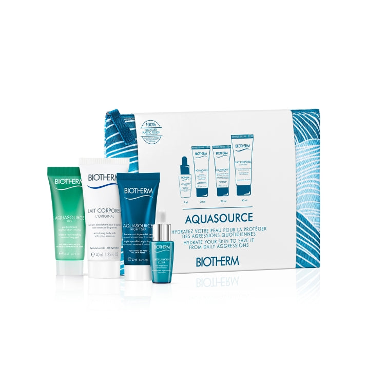 Biotherm - Aquasource - Kit - Hydratez Votre Peau Pour La Protéger Des Agressions Quotidiennes - Hydrate Your Skin To Save It From Daily Aggressions