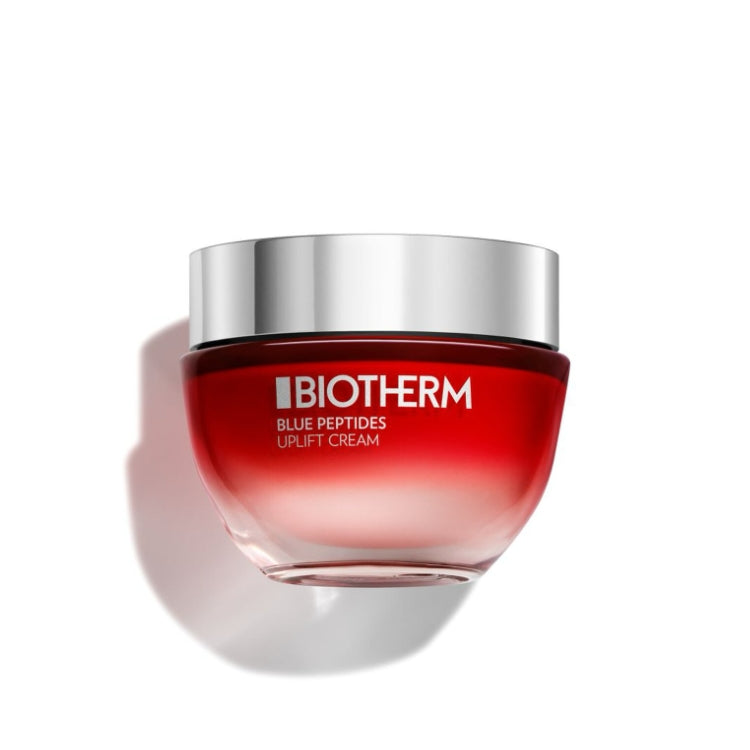 Biotherm - Blue Peptides Uplift Cream - Crème Rosée Effet Liftant Et Éclat - Tous Types De Peau - Lifting Effect And Radiant Rosy Cream - All Skin Types