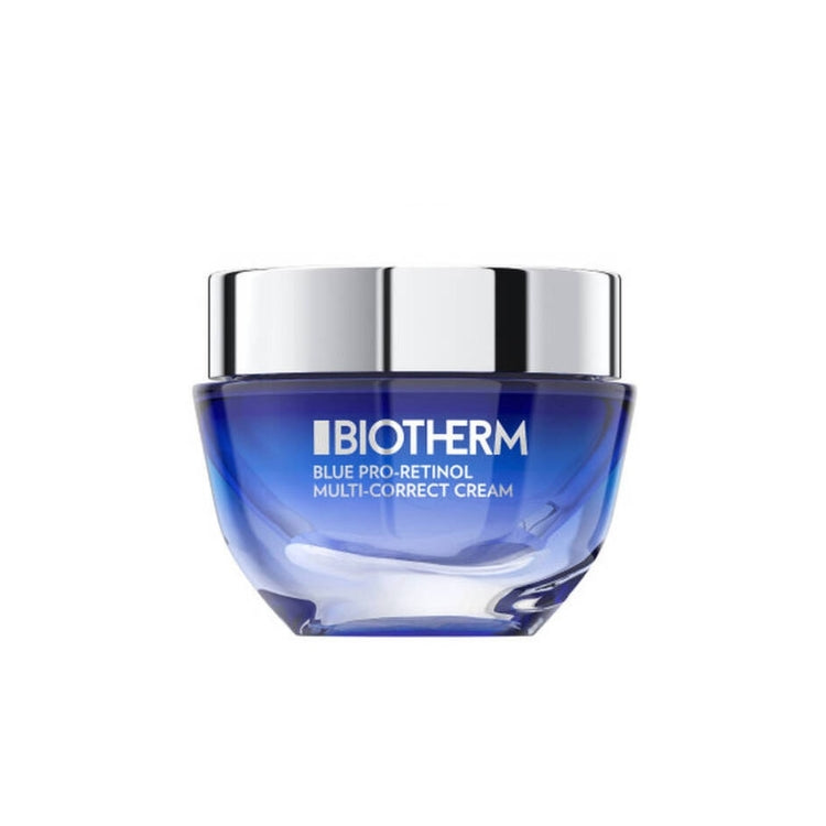Biotherm - Blue Pro-Retinol - Multi-Correct Cream - Crème Anti-Rides Et Uniformité - Tous Types De Peau - Anti-Wrinkles And Evenness Cream - All Skin Types