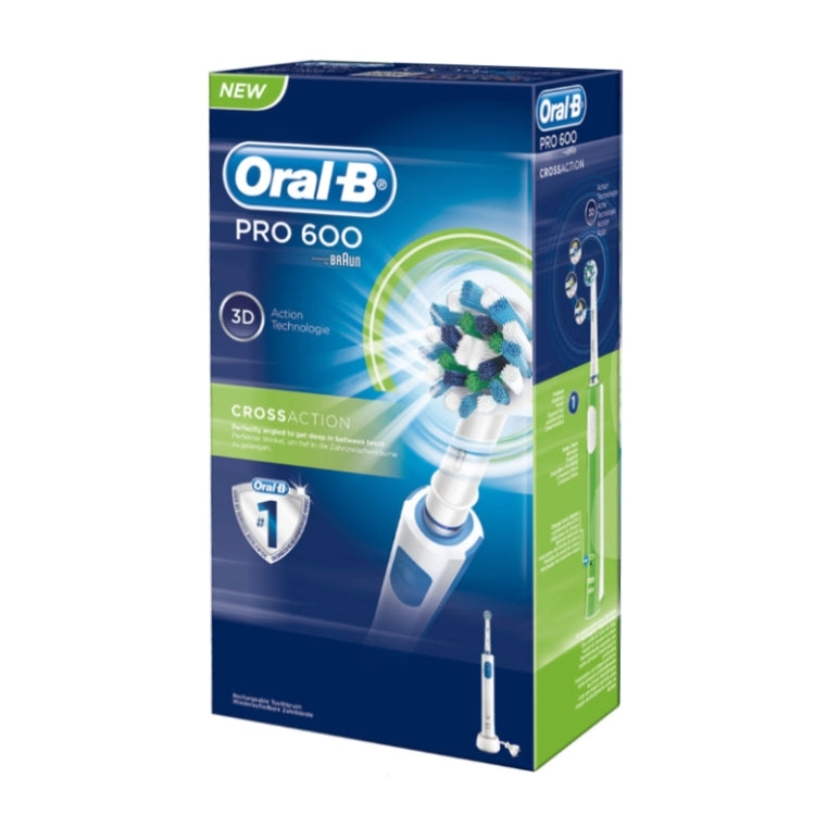 Braun - Oral-B - Pro 600 - 3D Action Technologie - Cross Action