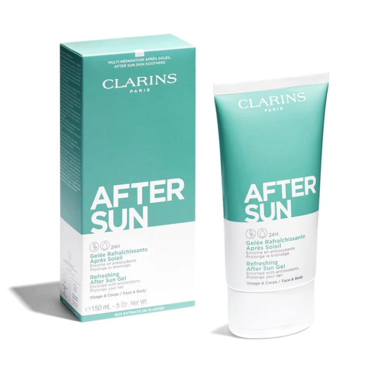 Clarins - After Sun - Gelée Rafraîchissante Aprés Soleil - Refreshing After Sun Gel - Visage & Corps - Face & Body