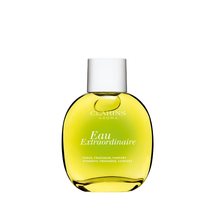 Clarins - Aroma - Eau Extraordinaire - Eau De Soins Treatment Fragrance - Force Fraîcheur Confort - Strength Freshness Comfort - Le Parfum Et L'Action Des Plantes - Fragrance And Benefits Of Plants