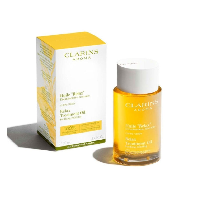 Clarins - Aroma - Huile "Relax" - Nourissante Relaxante - Reax Treatment Oil - Nourishing Relaxing - Corps/Body