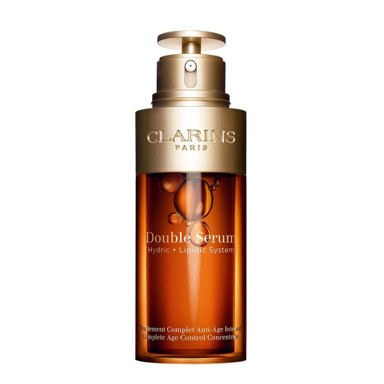 Clarins - Double Serum [Hydric + Lipidic System] - Traitement Complet Anti-Âge intensif - Complete Age Control Concentrate
