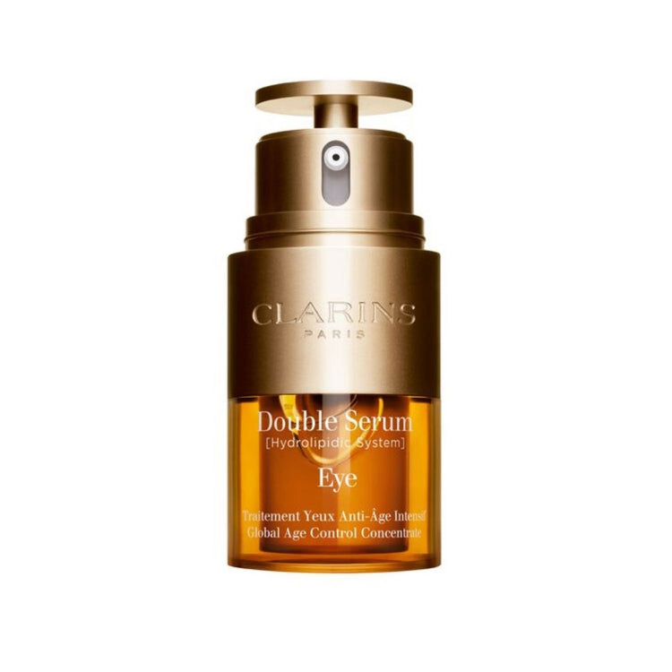 Clarins - Double Serum [Hydrolipidic System] Eye - Traitement Yeux Anti Âge Intensif - Global Age Control Concentrate