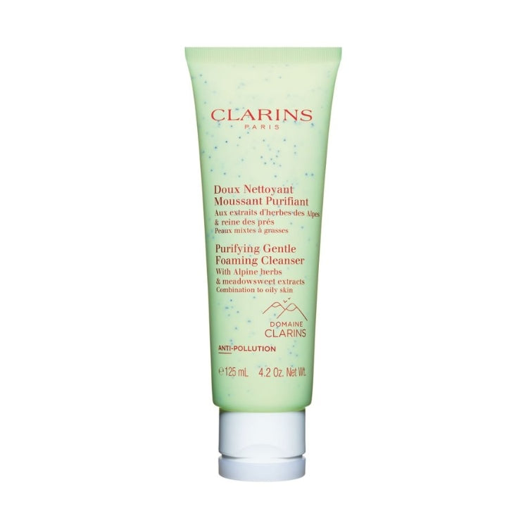 Clarins - Doux Nettoyant Moussant Purifiant - Purifying Gentle Foaming Cleanser - Peaux Mixtes À Grasses - Combination To Oily Skin