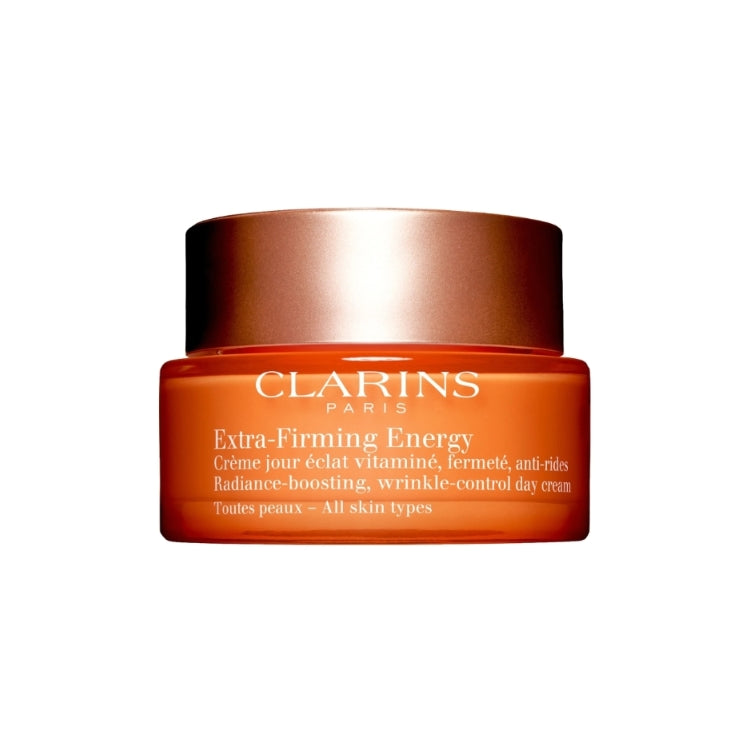 Clarins - Extra-Firming Energy - Crème Jour Éclat Vitaminé Fermeté Anti-Rides - Radiance-Boosting Wrinkle-Control Day Cream - Toute Peaux - All Skin Types
