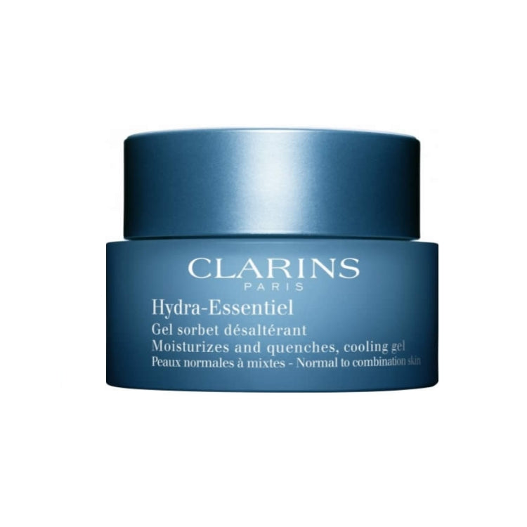 Clarins - Hydra-Essentiel - Gel Sorbet Désaltérante - Moisturizes And Quenches Cooling Gel - Peau Normales À Mixtes - Normal To Combination Skin