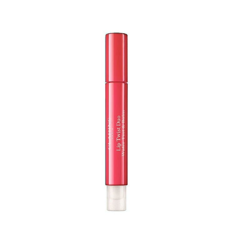 Clarins - Lip Twist Duo - Water Tint & Balm - 2-En-1 Feutre Colore & Baume Top-Coat - 2-En-1  Colourful Felt & Top Coat Balm