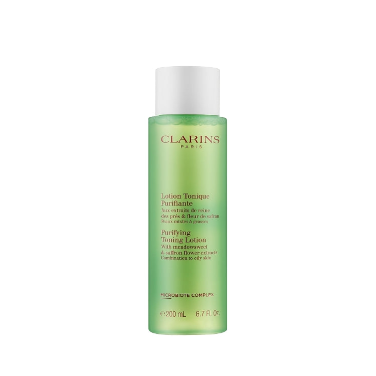 Clarins - Lotion Tonique Purifiante - Aux Extraits De Reine Des Prés & Fleur De Safran - Peaux Mixtes À Grasses