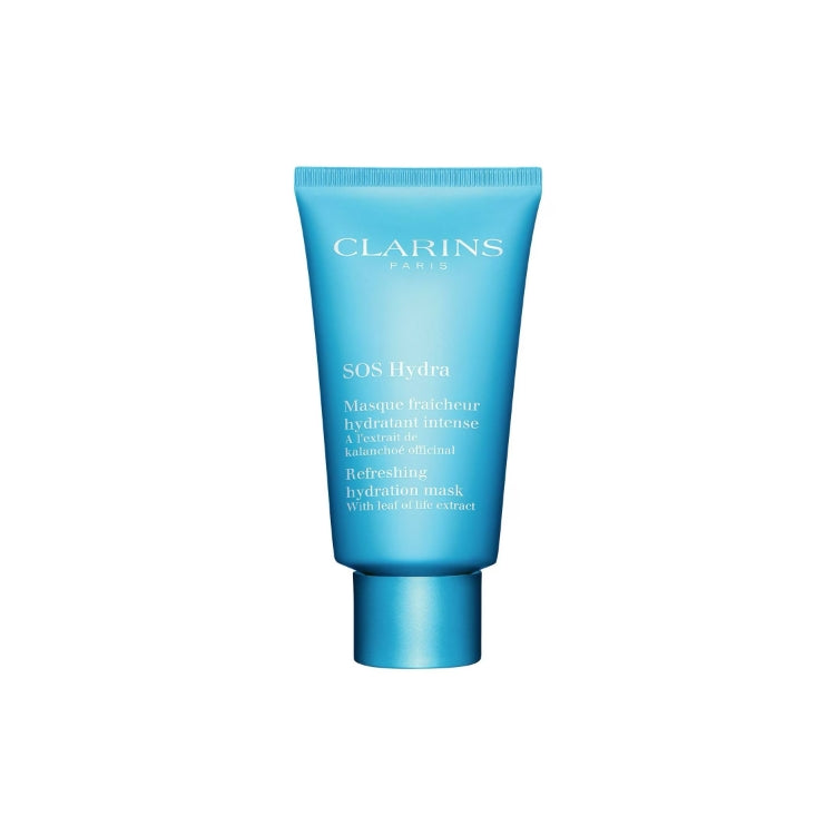 Clarins - SOS Hydra - Masque Fraîcheur Hydratant Intense - À L'Extrait De Kalanchoé Officinal - Refreshing Hydration Mask - With Leaf Of Life Extract