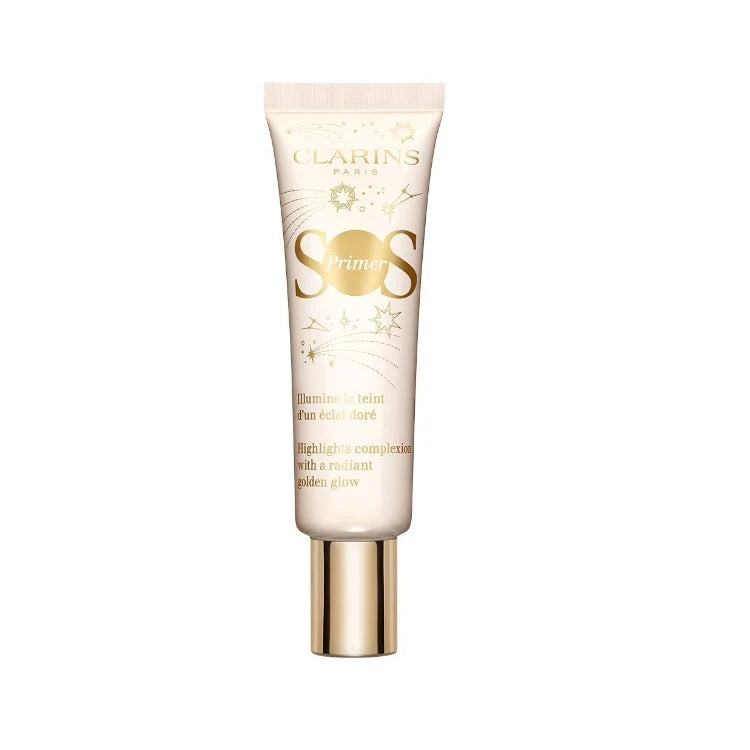 Clarins - SOS Primer - Illumine Le Teint D'Éclat Doré Prepare & Hydrate - Highlights Complexion With A Radiant Golden Glow Preps & Hydrates