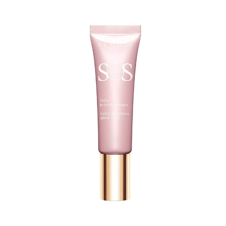 Clarins - SOS Primer - Unifie Les Teints Jaunes Prépare & Hydrate - Visibly Brightens Sallow Skin Preps & Moisturizes