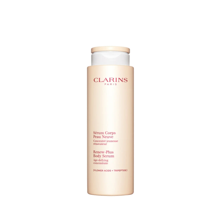 Clarins - Sérum Corps Peau Neuve - Concentré Jeunesse Rénovateur - Renew-Plus Body Serum - Age-Defying Concentrate - [Flower Acids + Tripeptide]