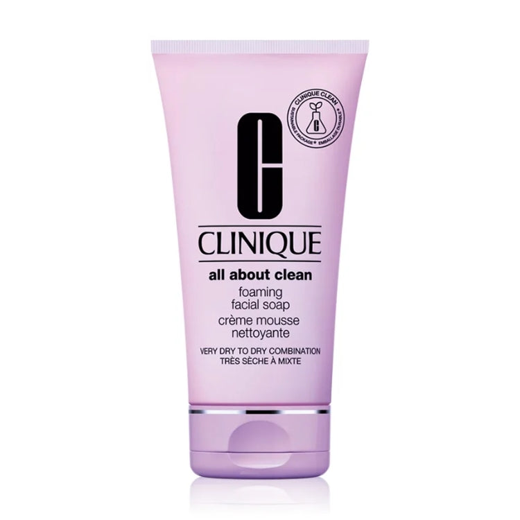 Clinique - All About Clean - Foaming Facial Soap - Crème Mousse Nettoyante - Very Dry To Dry Combination - Très Sèches À Mixte