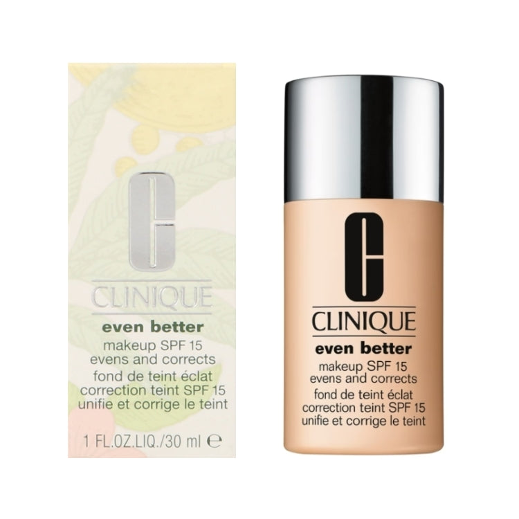 Clinique - Even Better - Makeup SPF 15 Evens And Corrects - Fond De Teint Éclat Correction Teint SPF 15 Unifie Et Corrige Le Teint