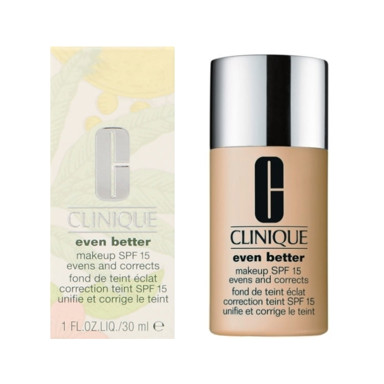 Clinique - Even Better - Makeup SPF 15 Evens And Corrects - Fond De Teint Éclat Correction Teint SPF 15 Unifie Et Corrige Le Teint