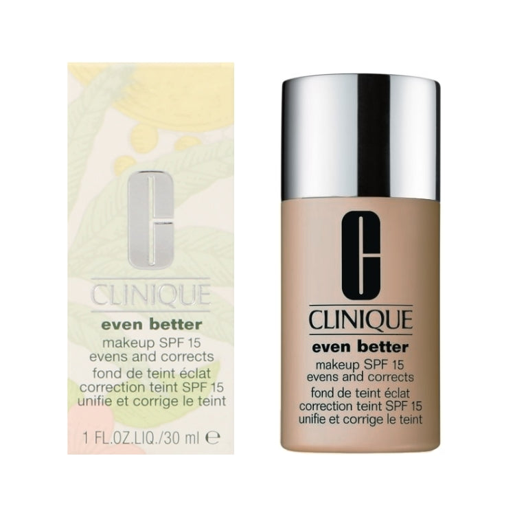 Clinique - Even Better - Makeup SPF 15 Evens And Corrects - Fond De Teint Éclat Correction Teint SPF 15 Unifie Et Corrige Le Teint