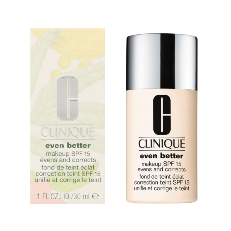 Clinique - Even Better - Makeup SPF 15 Evens And Corrects - Fond De Teint Éclat Correction Teint SPF 15 Unifie Et Corrige Le Teint