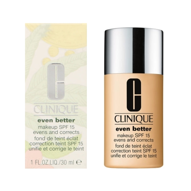 Clinique - Even Better - Makeup SPF 15 Evens And Corrects - Fond De Teint Éclat Correction Teint SPF 15 Unifie Et Corrige Le Teint