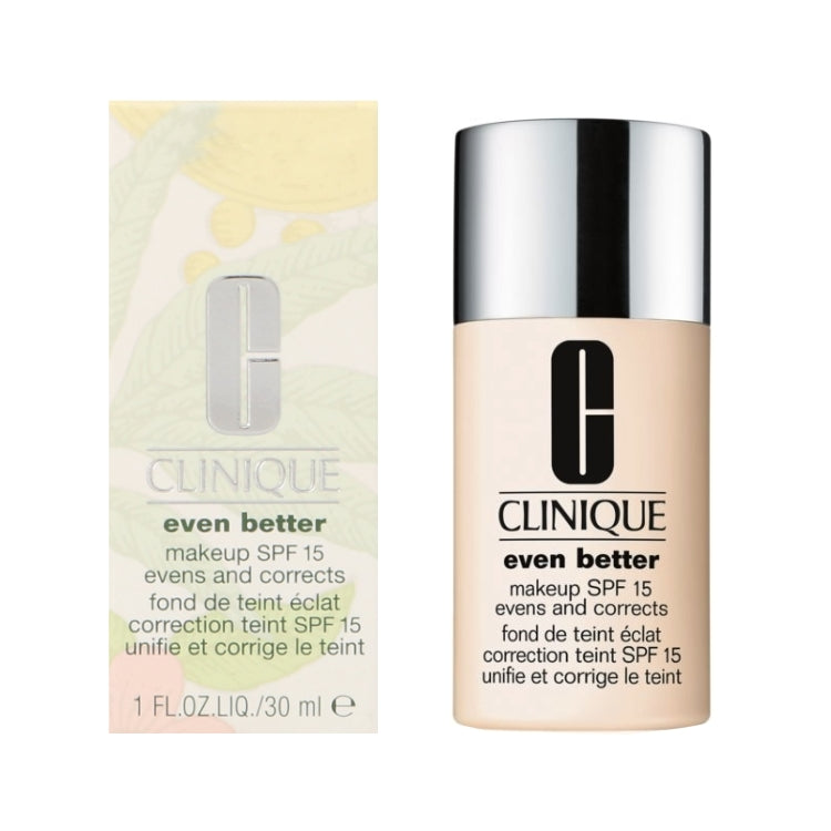 Clinique - Even Better - Makeup SPF 15 Evens And Corrects - Fond De Teint Éclat Correction Teint SPF 15 Unifie Et Corrige Le Teint