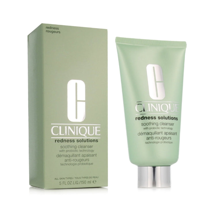 Clinique - Redness Solutions - Soothing Cleanser With Probiotic Technology - Démaquillant Apaisant Anti-Rougeurs Technologie Probiotique - All Skin Types - Tous Types De Peau