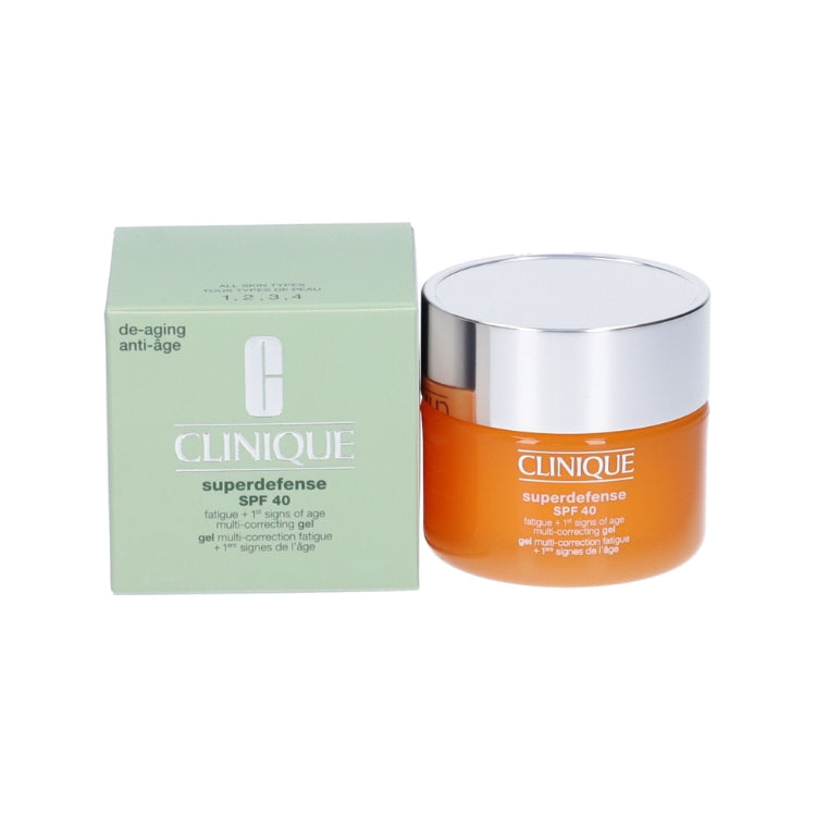 Clinique - Superdefense - Fatigue + 1st Signs Of Age Multi-Correcting Gel - Gel Multi-Corretion Fatigue + 1ers Signes De L'Âge - SPF 40
