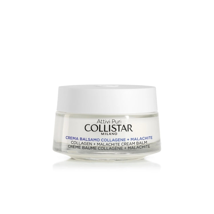 Collistar - Attivi puri - Crema Balsamo Collagene + Malachite - Collagen + Melanchite Cream Balm - Crème Baume Collagène + Malachite