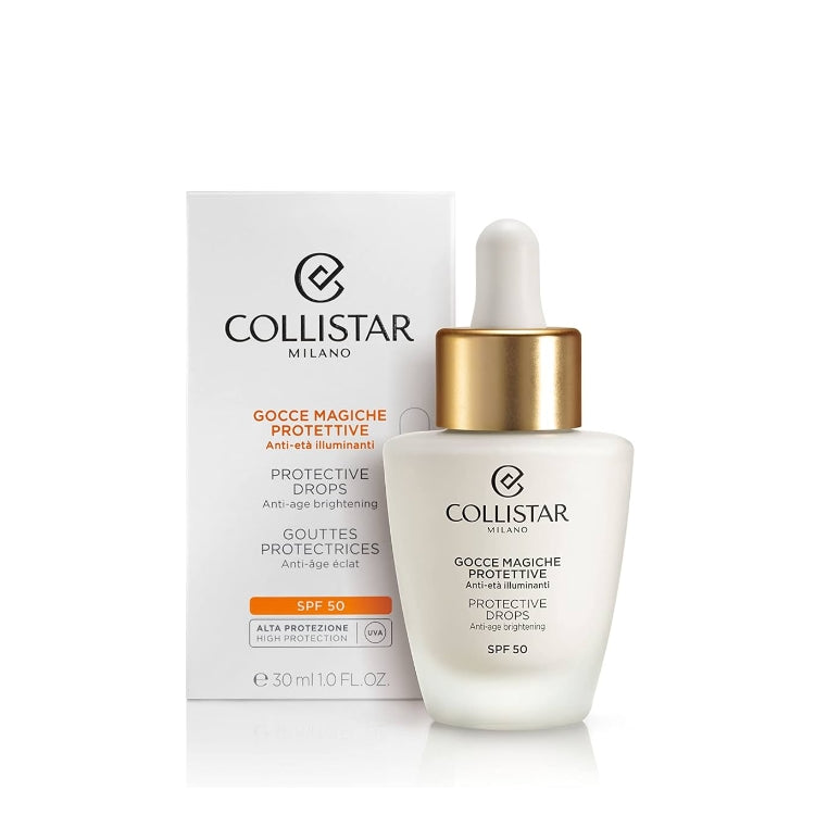 Collistar - Gocce Magiche Protettive - Anti-Età Illuminanti - Protective Drops - Anti-Age Brightening - Gouttes Protectrices - Anti-Âge Éclat - SPF 50