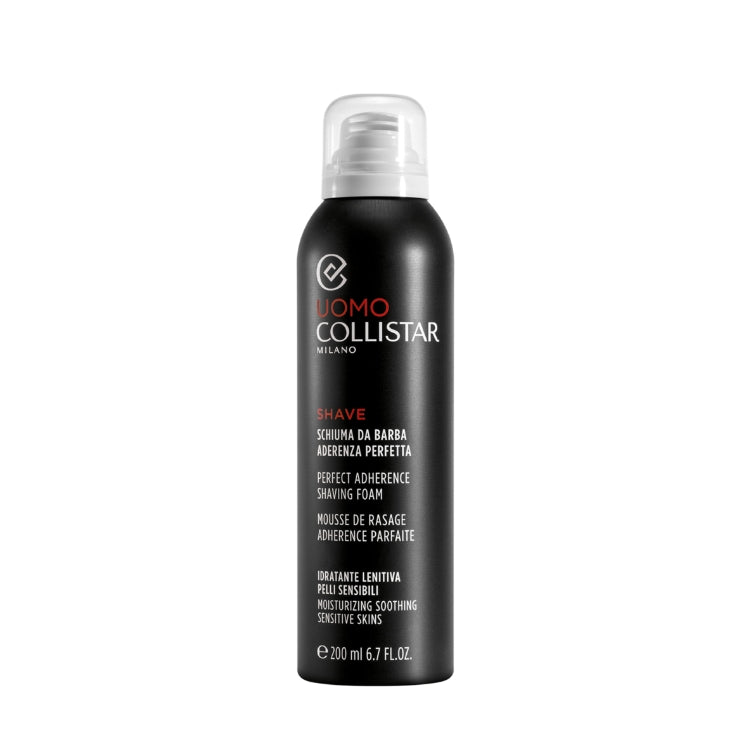 Collistar - Uomo - Shave - Schiuma Da Barba Aderenza Perfette - Perfect Adherence Shaving Foam - Idratante Lenitiva Pelli Sensibili