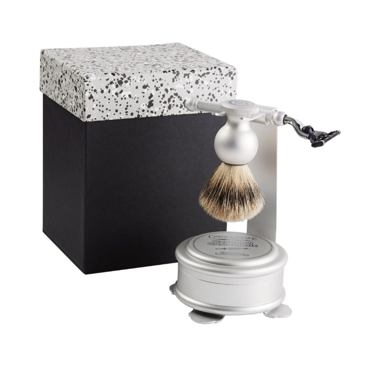 Czech & Speake - Oxford & Cambrige Shaving Set & Stand - Shaving Soap