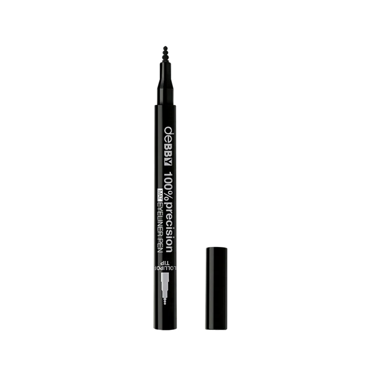 Debby - 100% Precision - MAT Eyeliner Pen - Lollipop Tip