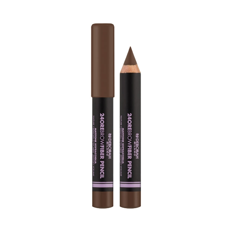 Deborah - 24 Ore Brow Fiber Pencil - Matitone Sopracciglia - Eyebrown Jumbo Pencil - Waterproof