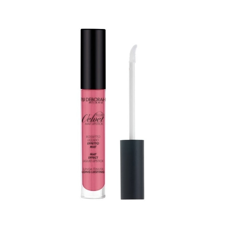 Deborah - Fluid Velvet Mat Lipstck - Rossetto Liquido Effetto Mat - Mat Effect Liquid Lipstick - Lunga Tenuta - Long Lasting