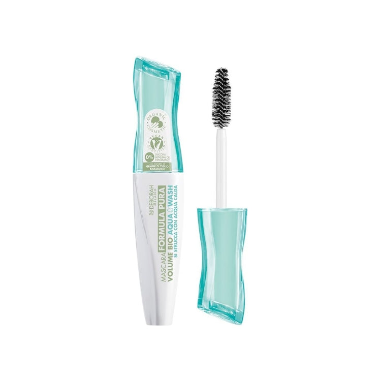 Deborah - Formula Pura Mascara - Volume Bio - Aqua Wash - Si Strucca Con Acqua Calda