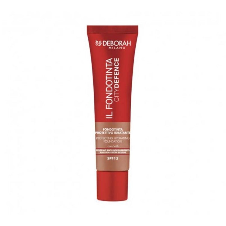 Deborah - Il Fondotinta City Defence - Fondotinta Protettivo Idratante - Protecting Hydrating Foundation - SPF 15