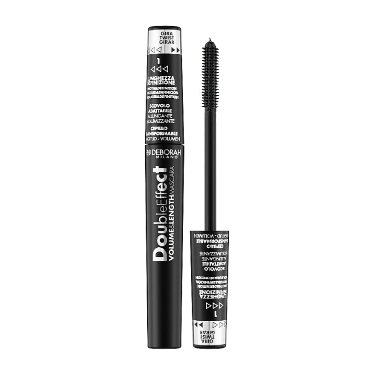 Deborah Milano - Double Effect - Volume & Lunghezza - Volume & Length Mascara
