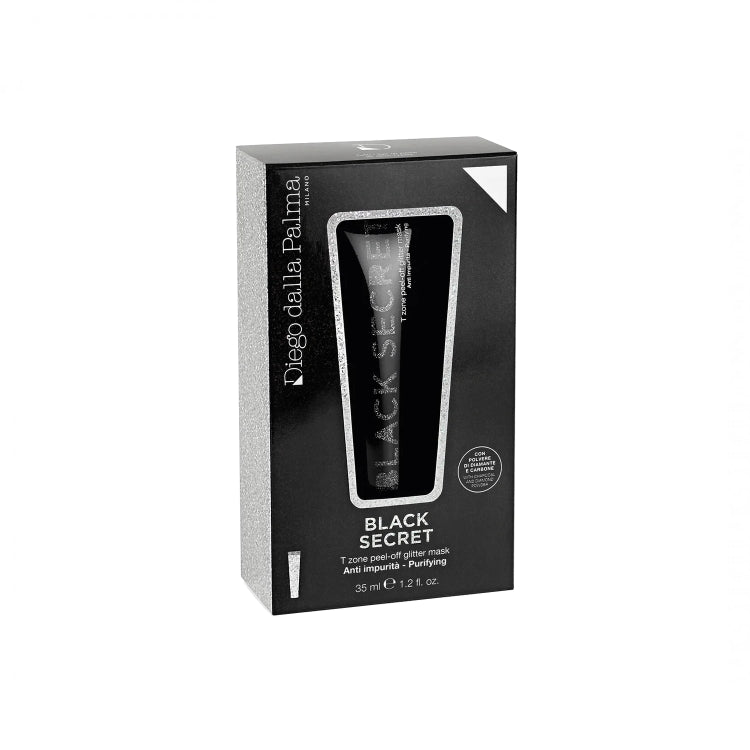 Diego dalla Palma - Black Secret - T Zone Peel-off Glitter Mask - Anti Impurità - Purifying