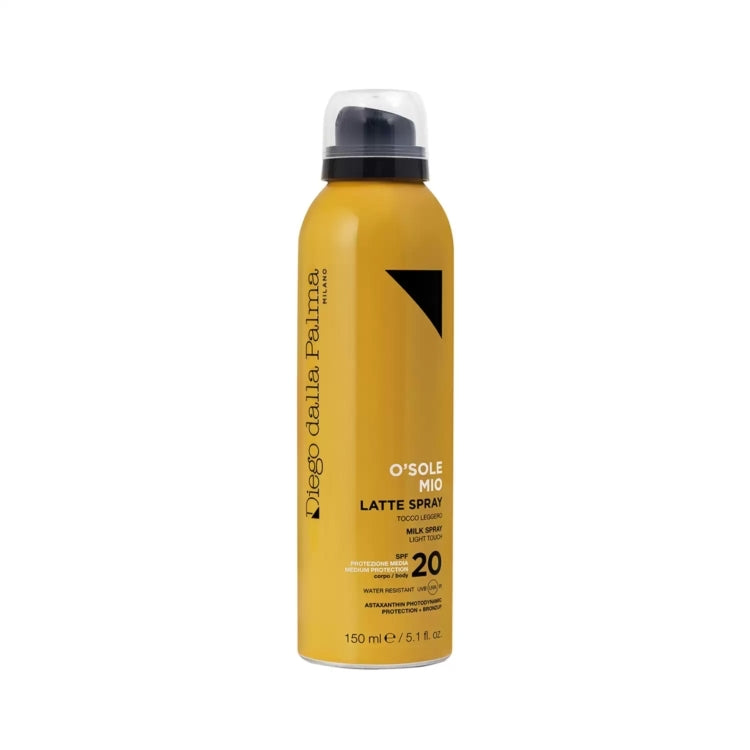 Diego dalla Palma - O' Sole Mio - Latte Spray - Tocco Leggero - Milk Spray - Light Touch - SPF 20