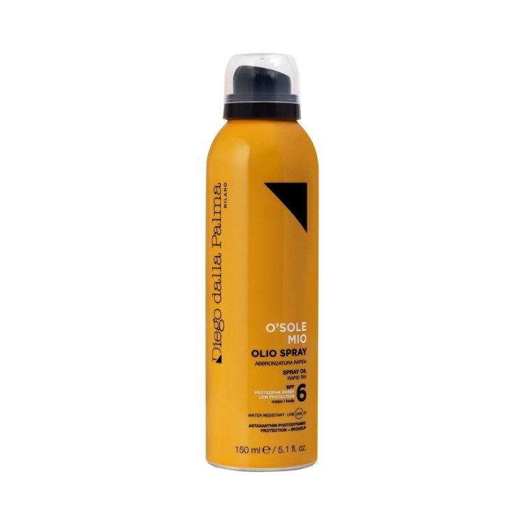 Diego dalla Palma - O' Sole Mio - Olio Spray - Abbronzatura Rapida - Spray Oil Rapid Tan - SPF 6